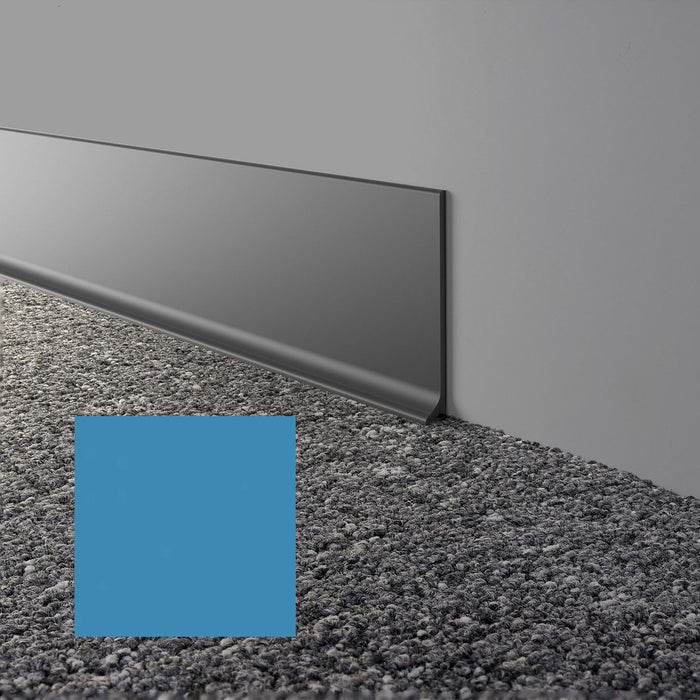 Mohawk - Elemental Edges - 6 in. x 48 in. Cove Rubber Wall Base - Sky