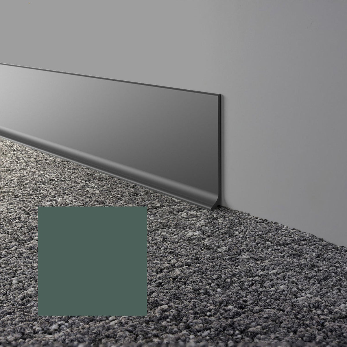 Mohawk - Elemental Edges - 6 in. x 48 in. Cove Rubber Wall Base - Pistachio