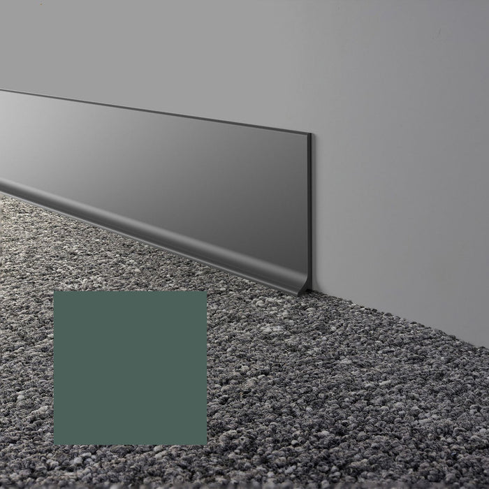 Mohawk - Elemental Edges - 6 in. x 48 in. Cove Rubber Wall Base - Pistachio
