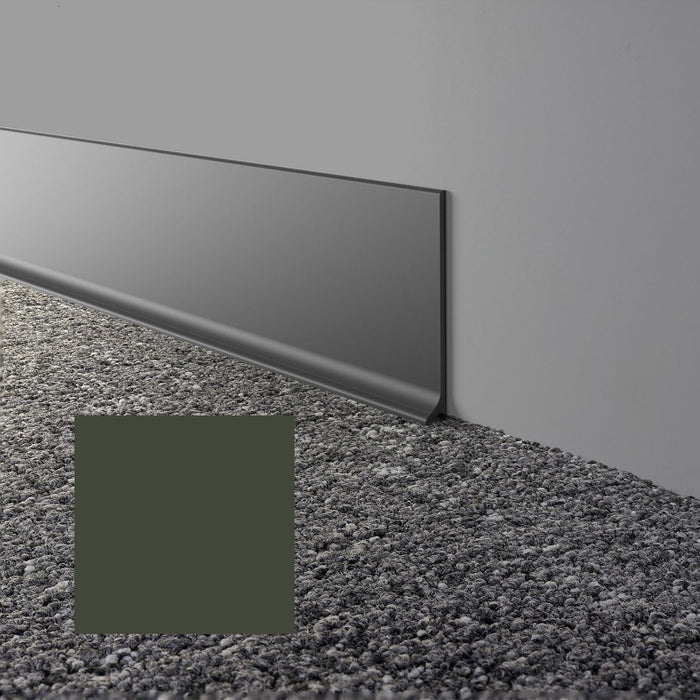 Mohawk - Elemental Edges - 4 in. x 120 ft. Cove Rubber Wall Base Rolls - Olive