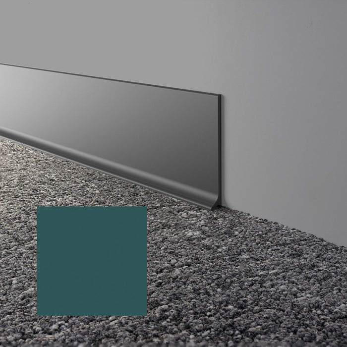 Mohawk - Elemental Edges - 4 in. x 120 ft. Cove Rubber Wall Base Rolls - Forest Green