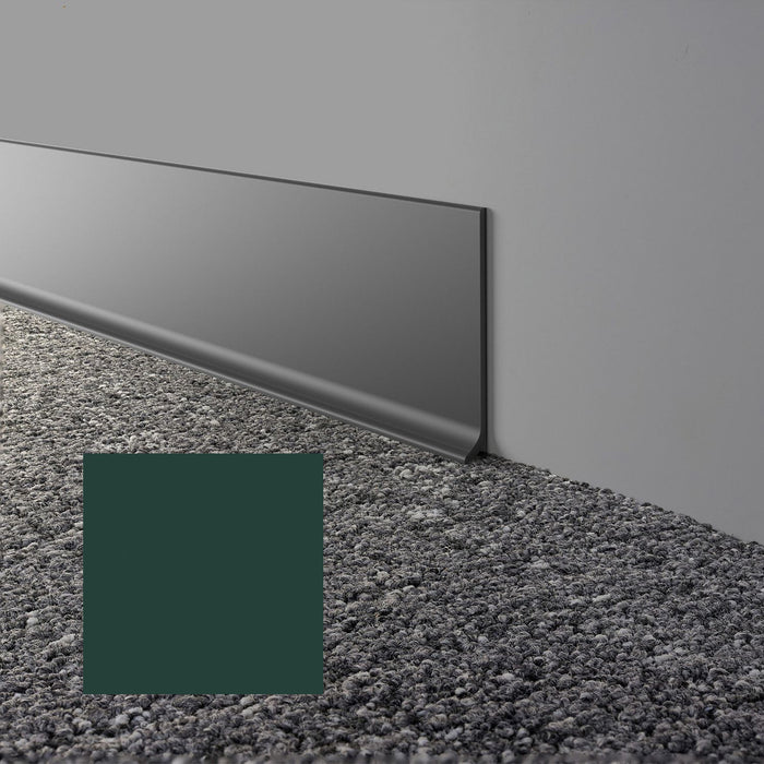 Mohawk - Elemental Edges - 6 in. x 48 in. Cove Rubber Wall Base - Ivy Green