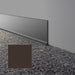 Mohawk - Elemental Edges - 6 in. x 48 in. Cove Rubber Wall Base - Dark Chocolate