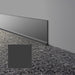 Mohawk - Elemental Edges - 6 in. x 48 in. Cove Rubber Wall Base - Charcoal