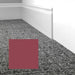 Mohawk - Elemental Edges - 4 in. Crisp Edge Rubber Wall Base - Deep Rose