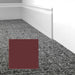 Mohawk - Elemental Edges - 4 in. Crisp Edge Rubber Wall Base - Berry