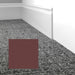 Mohawk - Elemental Edges - 4 in. Crisp Edge Rubber Wall Base - Mulberry