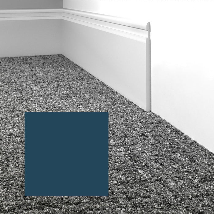 Mohawk - Elemental Edges - 4 in. Crisp Edge Rubber Wall Base - Indigo