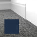 Mohawk - Elemental Edges - 4 in. Crisp Edge Rubber Wall Base - Midnight Blue