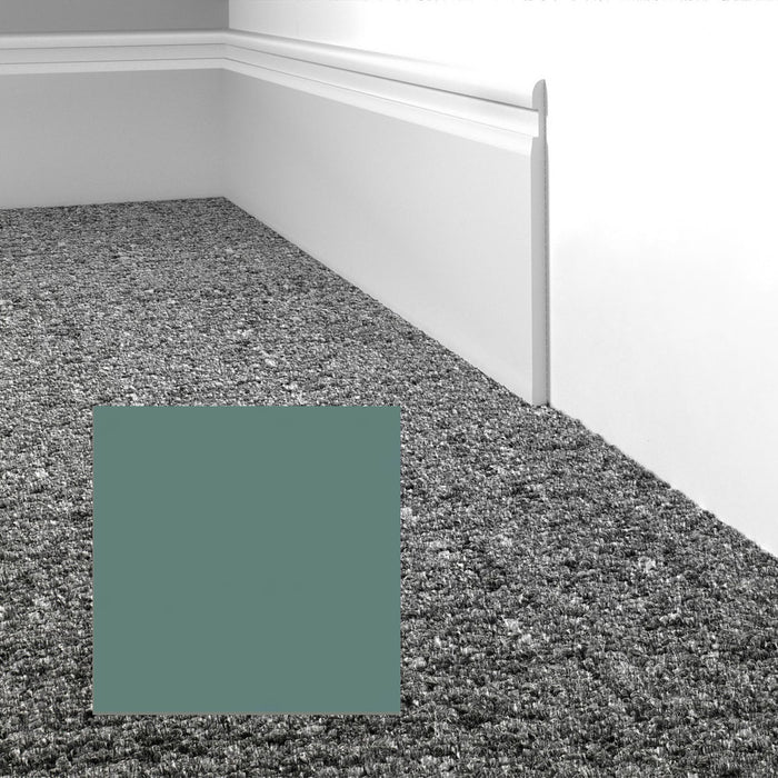 Mohawk - Elemental Edges - 4 in. Crisp Edge Rubber Wall Base - Jade