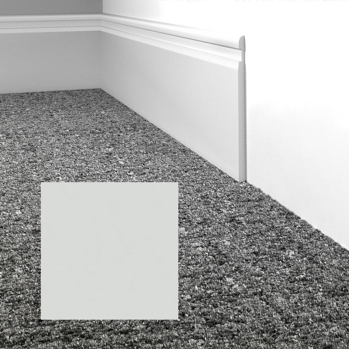 Mohawk - Elemental Edges - 4 in. Crisp Edge Rubber Wall Base - Satin