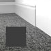 Mohawk - Elemental Edges - 4 in. Crisp Edge Rubber Wall Base - Charcoal