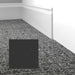 Mohawk - Elemental Edges - 4 in. Crisp Edge Rubber Wall Base - Matte Black