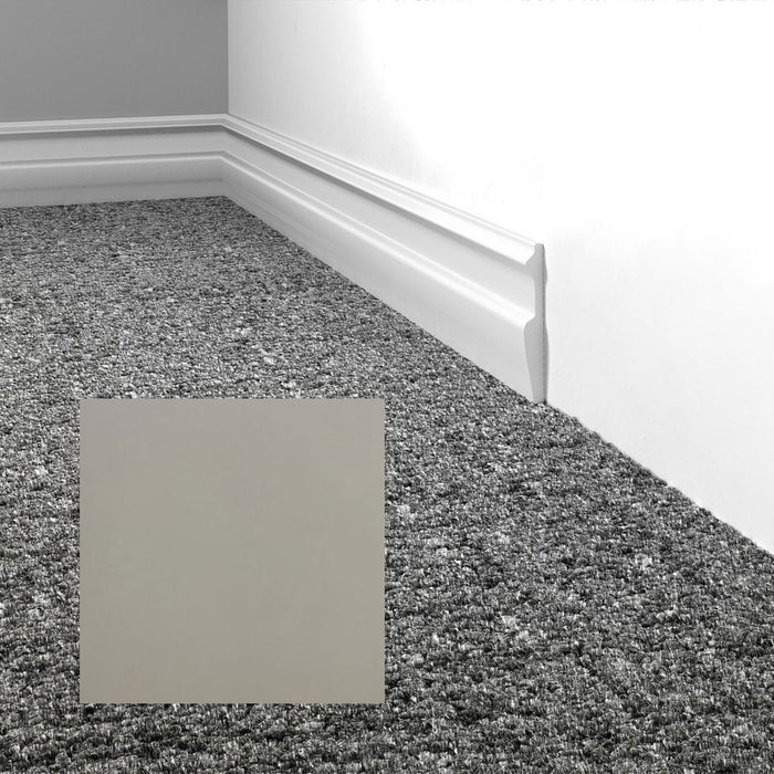 Mohawk - Elemental Edges - 3 in. Edge Lap Rubber Wall Base - Dove
