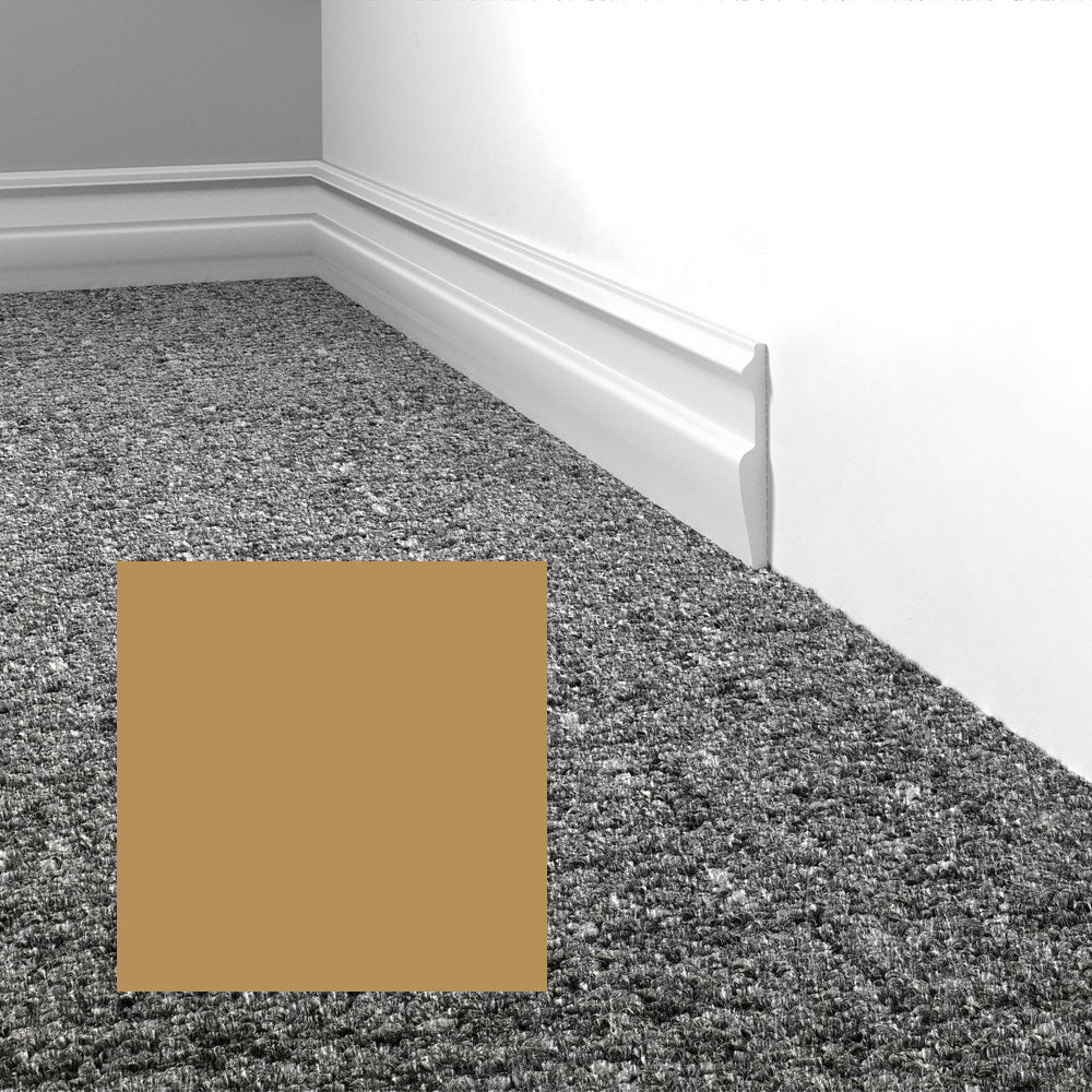 Mohawk - Elemental Edges - 3 in. Edge Lap Rubber Wall Base - Camel