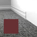 Mohawk - Elemental Edges - 3 in. Edge Lap Rubber Wall Base - Berry