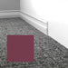 Mohawk - Elemental Edges - 3 in. Edge Lap Rubber Wall Base - Plum