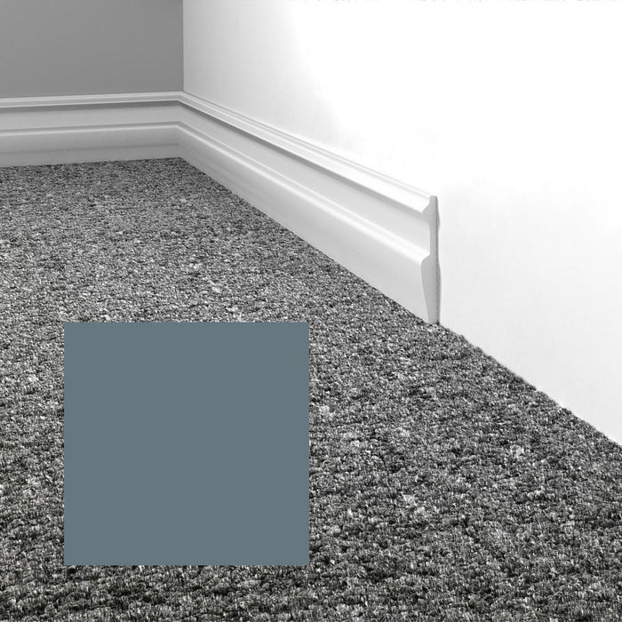 Mohawk - Elemental Edges - 3 in. Edge Lap Rubber Wall Base - Cloudy