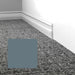 Mohawk - Elemental Edges - 3 in. Edge Lap Rubber Wall Base - Cloudy