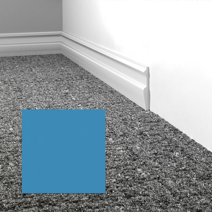 Mohawk - Elemental Edges - 3 in. Edge Lap Rubber Wall Base - Sky