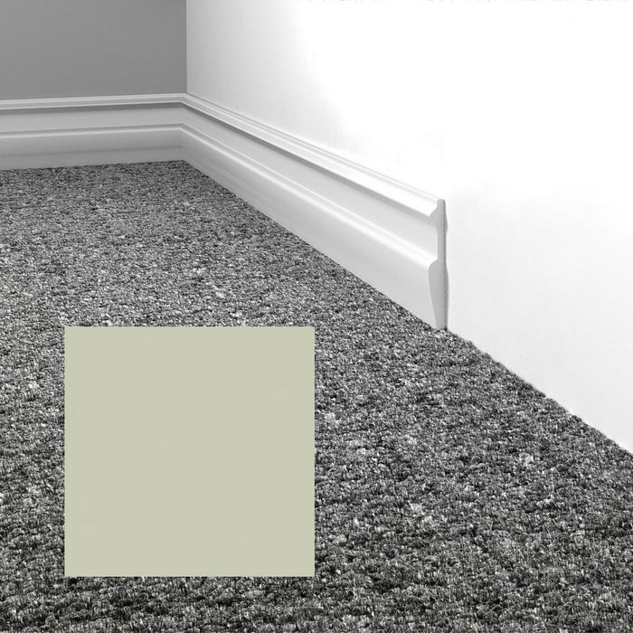 Mohawk - Elemental Edges - 3 in. Edge Lap Rubber Wall Base - Minty