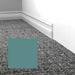 Mohawk - Elemental Edges - 3 in. Edge Lap Rubber Wall Base - Cool Mint