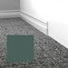 Mohawk - Elemental Edges - 3 in. Edge Lap Rubber Wall Base - Pistachio
