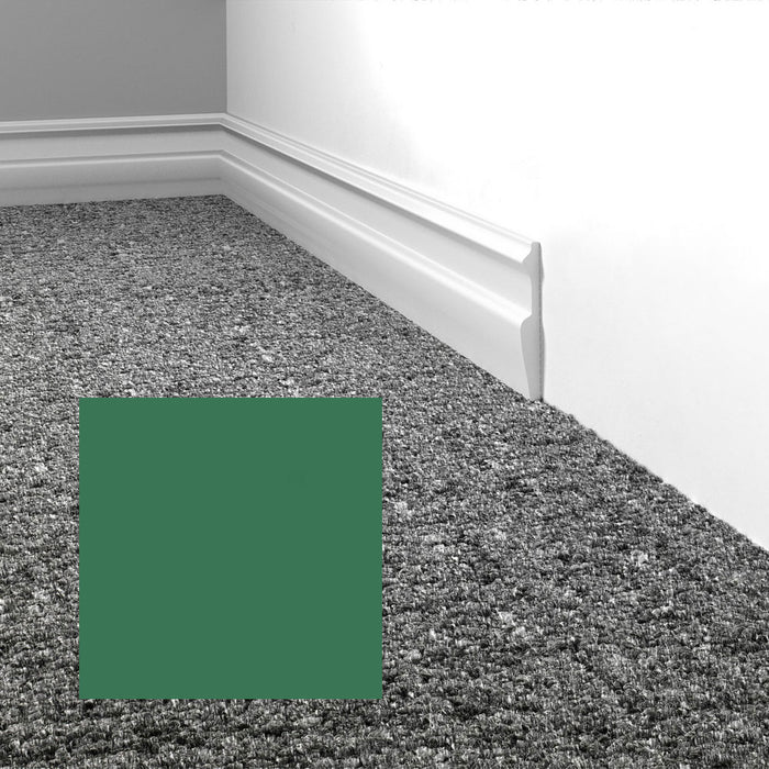 Mohawk - Elemental Edges - 3 in. Edge Lap Rubber Wall Base - Grass