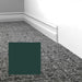 Mohawk - Elemental Edges - 3 in. Edge Lap Rubber Wall Base - Ivy Green