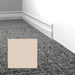 Mohawk - Elemental Edges - 3 in. Edge Lap Rubber Wall Base - Dune
