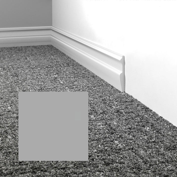 Mohawk - Elemental Edges - 3 in. Edge Lap Rubber Wall Base - Grayish