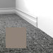 Mohawk - Elemental Edges - 3 in. Edge Lap Rubber Wall Base - Ashen