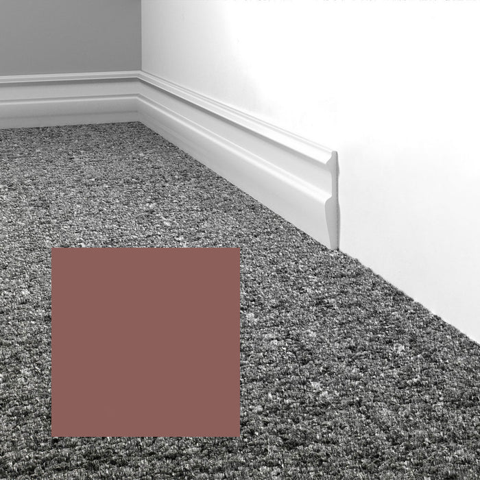 Mohawk - Elemental Edges - 3 in. Edge Lap Rubber Wall Base - Sable