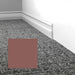 Mohawk - Elemental Edges - 3 in. Edge Lap Rubber Wall Base - Sable