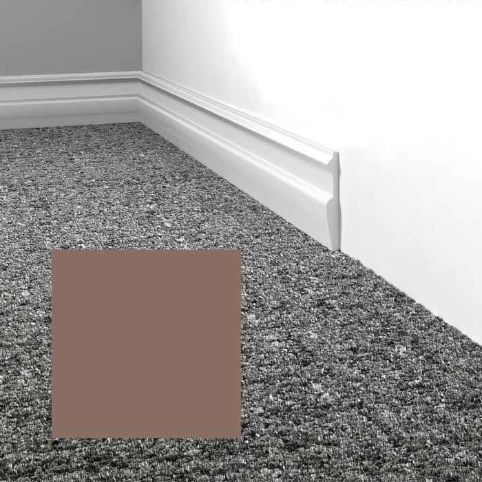 Mohawk - Elemental Edges - 3 in. Edge Lap Rubber Wall Base - Earth