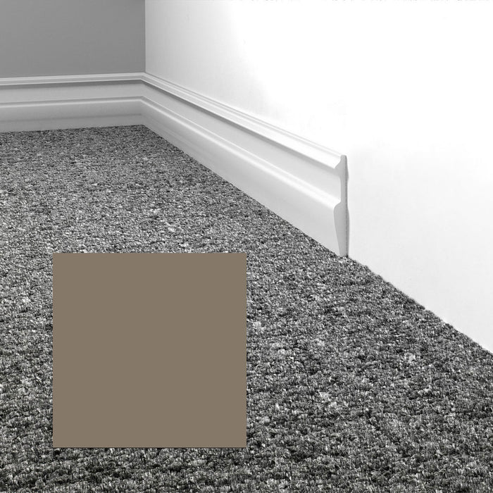 Mohawk - Elemental Edges - 3 in. Edge Lap Rubber Wall Base - Khaki