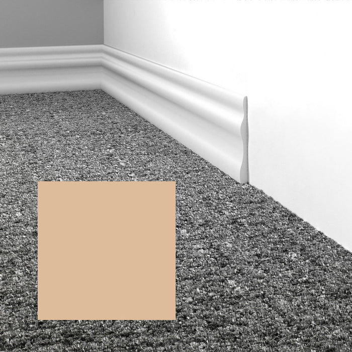 Mohawk - Elemental Edges - 3.5 in. Module Rubber Wall Base - Pale Earth