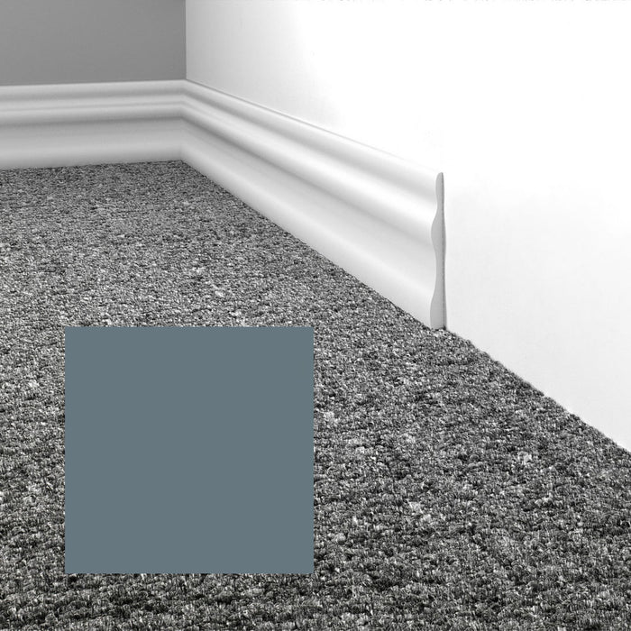 Mohawk - Elemental Edges - 3.5 in. Module Rubber Wall Base - Cloudy