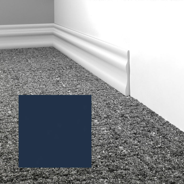 Mohawk - Elemental Edges - 3.5 in. Module Rubber Wall Base - Midnight Blue