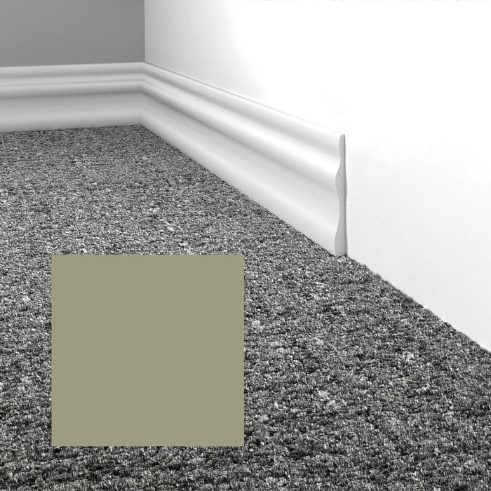 Mohawk - Elemental Edges - 3.5 in. Module Rubber Wall Base - Pale Olive