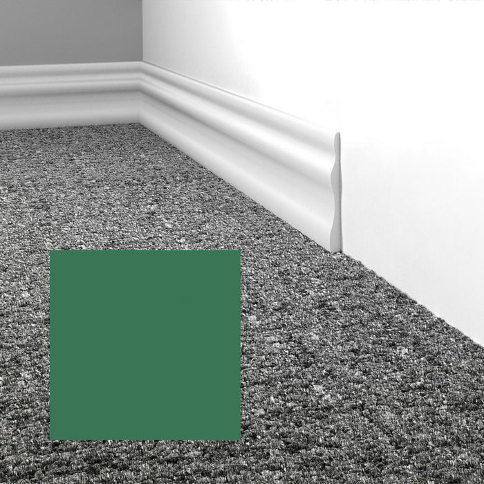 Mohawk - Elemental Edges - 3.5 in. Module Rubber Wall Base - Grass