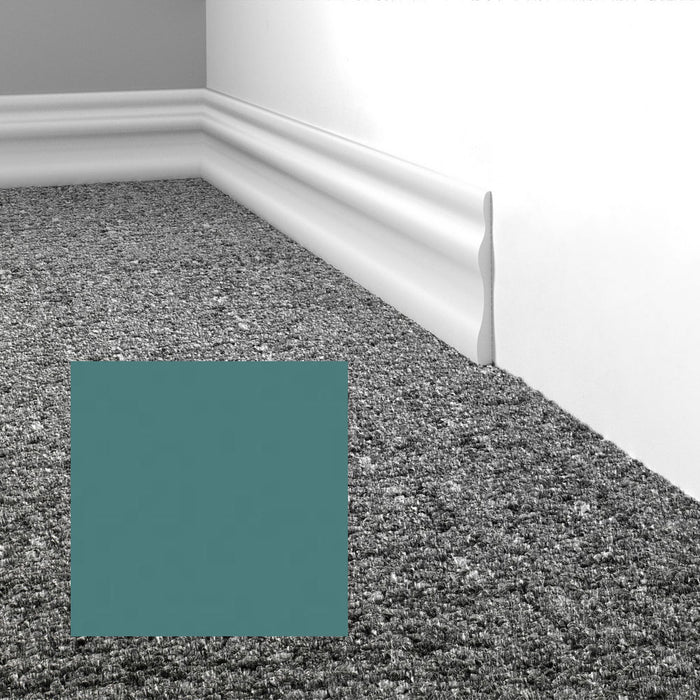Mohawk - Elemental Edges - 3.5 in. Module Rubber Wall Base - Sage