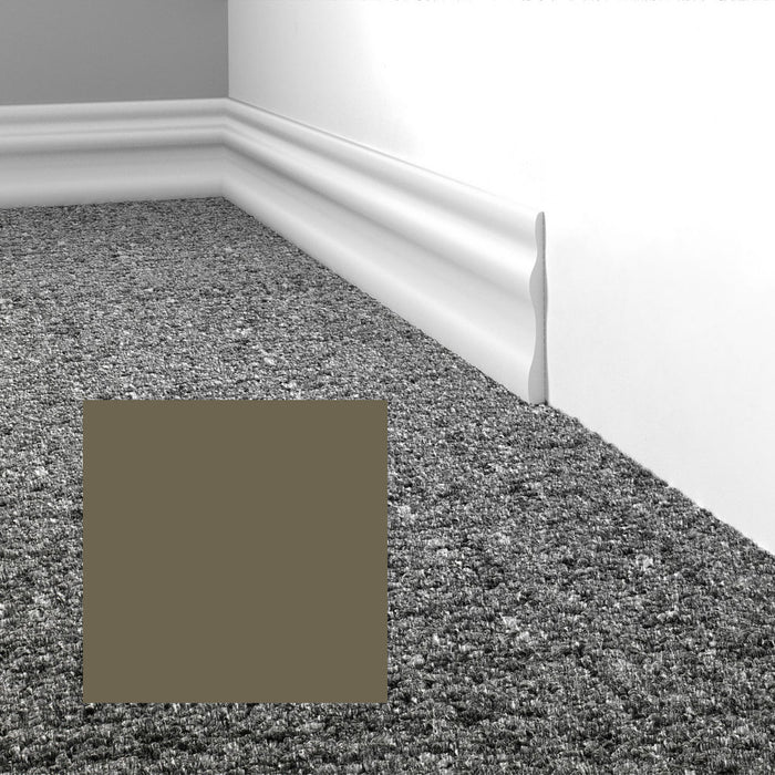 Mohawk - Elemental Edges - 3.5 in. Module Rubber Wall Base - Army Green