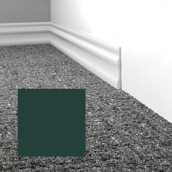 Mohawk - Elemental Edges - 3.5 in. Module Rubber Wall Base - Ivy Green
