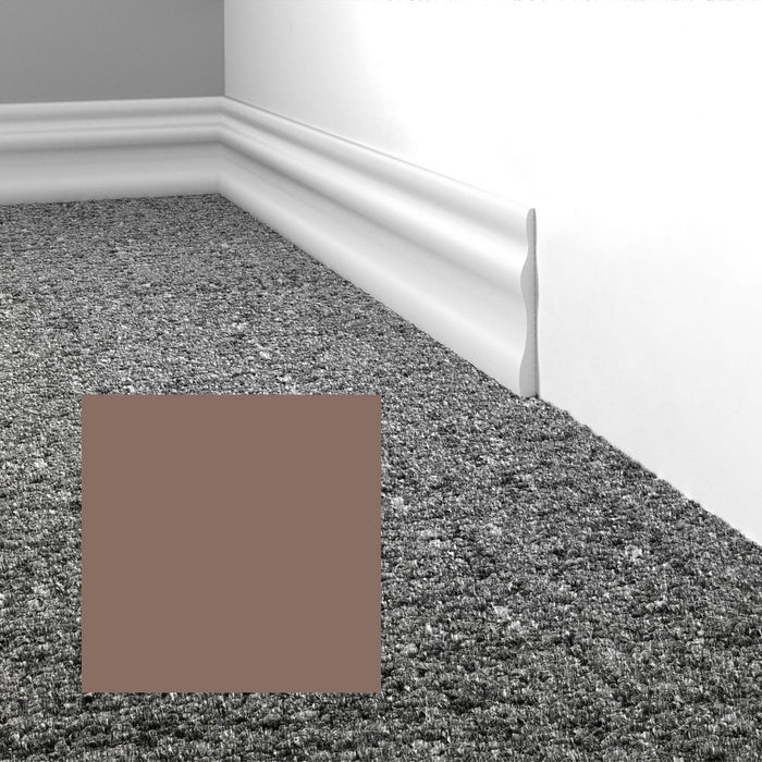 Mohawk - Elemental Edges - 3.5 in. Module Rubber Wall Base - Earth