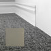 Mohawk - Elemental Edges - 6 in. Sculpted Edge Rubber Wall Base - Buff