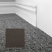 Mohawk - Elemental Edges - 4.5 in. Sculpted Edge Rubber Wall Base - Deep Chestnut