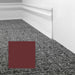 Mohawk - Elemental Edges - 6 in. Sculpted Edge Rubber Wall Base - Berry