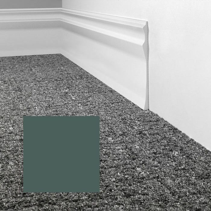 Mohawk - Elemental Edges - 4.5 in. Sculpted Edge Rubber Wall Base - Pistachio