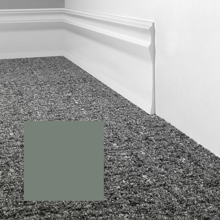 Mohawk - Elemental Edges - 6 in. Sculpted Edge Rubber Wall Base - Leaf